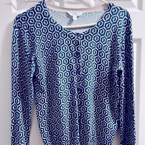 💥5 for $25💥 Time and Tru Women's Crewneck Semi-Fitted Everyday Cardigan (M)